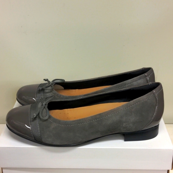 Clarks flats shoes  Un Blush Cap Grey - Picture 5 of 6